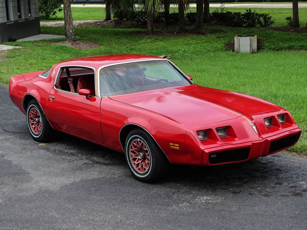 1979 Pontiac Firebird Espirit Red Bird